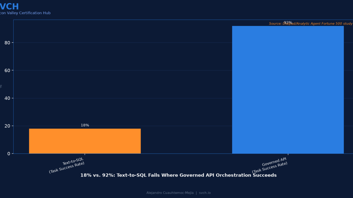 18% vs 92%: Text-to-SQL Fails, Governed API Succeeds