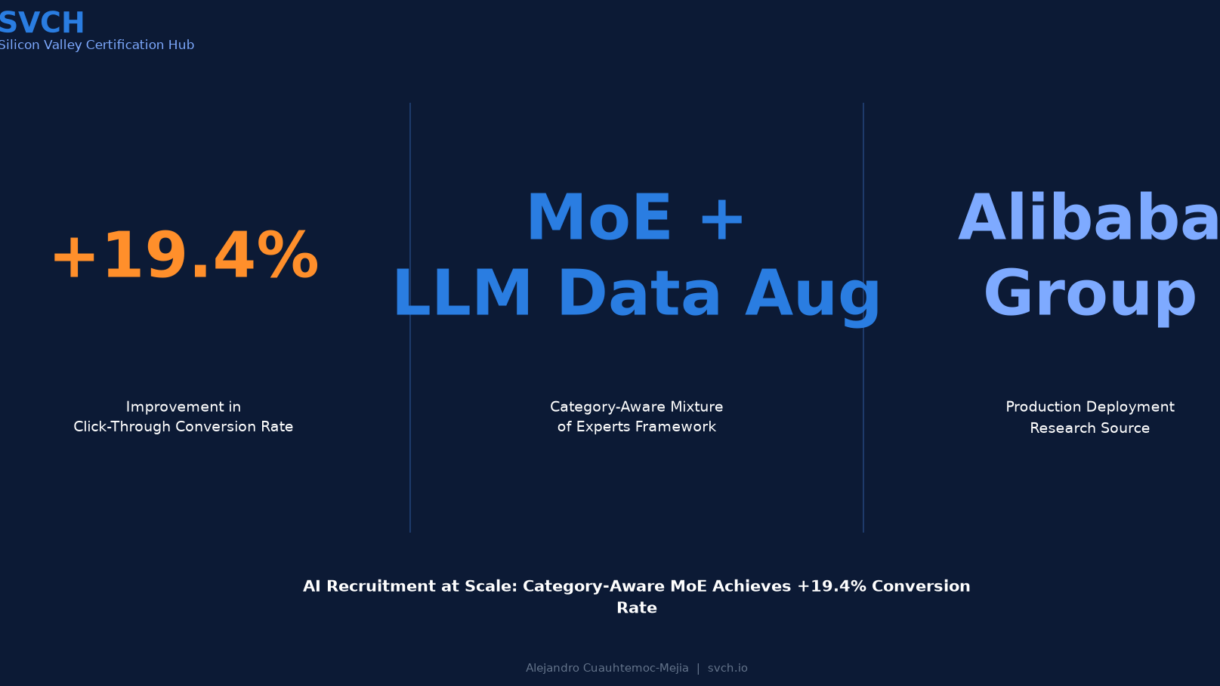 AI Recruitment: +19.4% Conversion via Category-Aware MoE