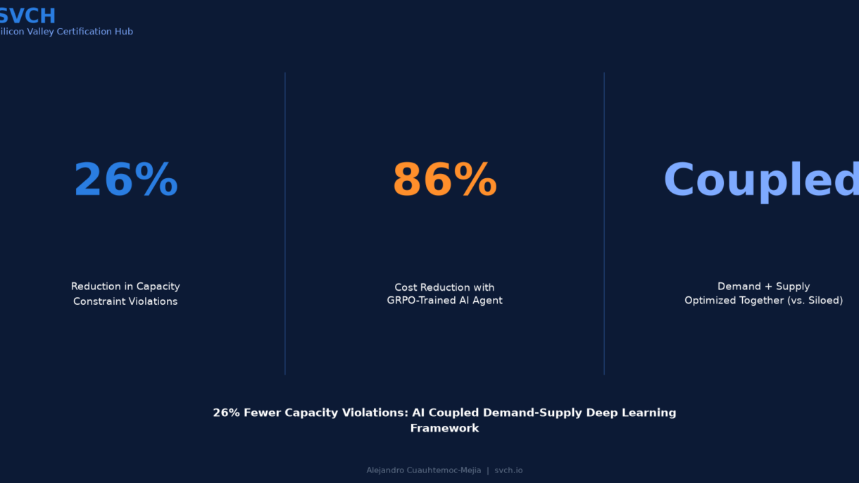 26% Capacity Constraint Reduction via AI Supply Chain