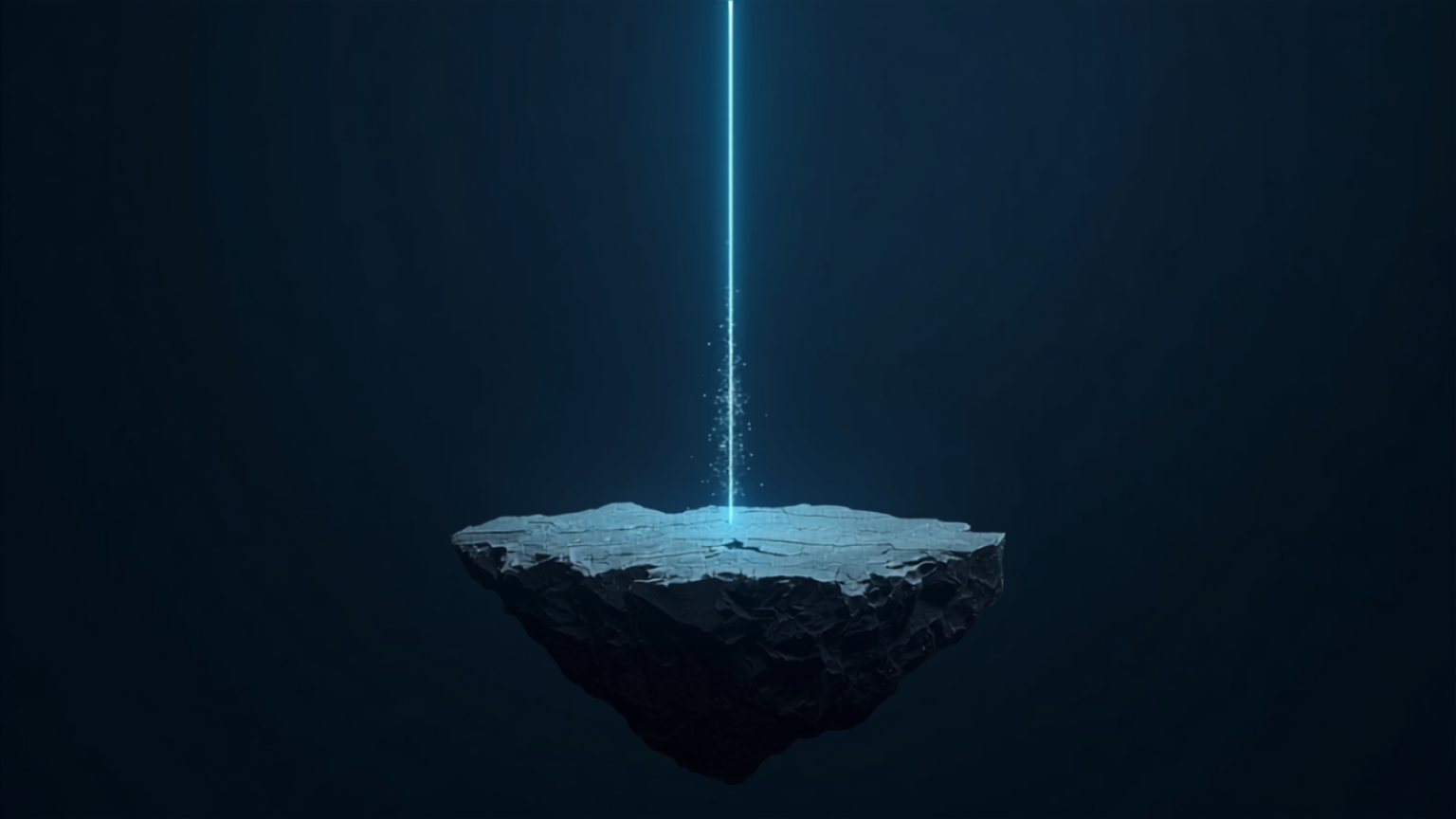 Silicon Valley Certification Hub Chief AI Officer Alejandro Cuauhtemoc-Mejia -- abstract illustration of a glowing near platform separated by a dark chasm from a larger unreachable plateau, representing the 51 point gap between AI scaling ambition and actual enterprise readiness.
