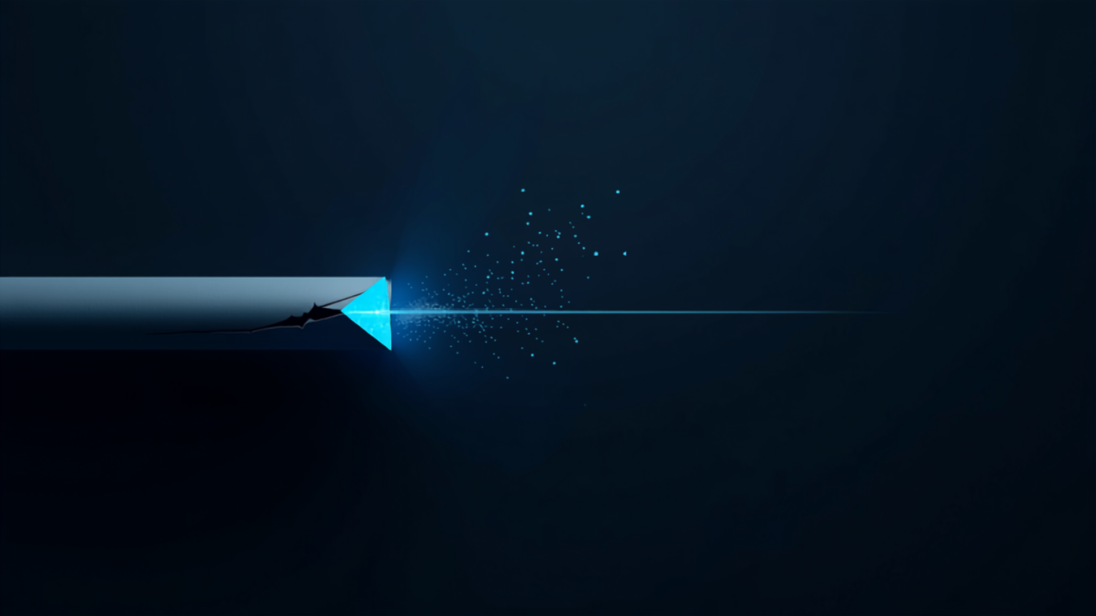 Silicon Valley Certification Hub Chief AI Officer Alejandro Cuauhtemoc-Mejia -- abstract illustration of a glowing pipe leaking light into darkness, representing the risk of enterprise AI infrastructure becoming a commoditized dumb pipe as intelligence layers migrate elsewhere.